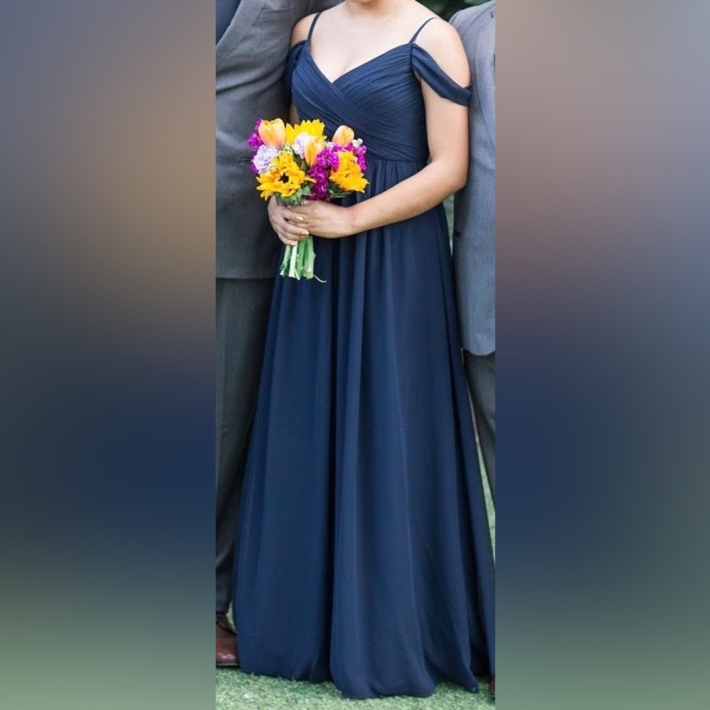 Revelry Navy Blue Maxi Dress